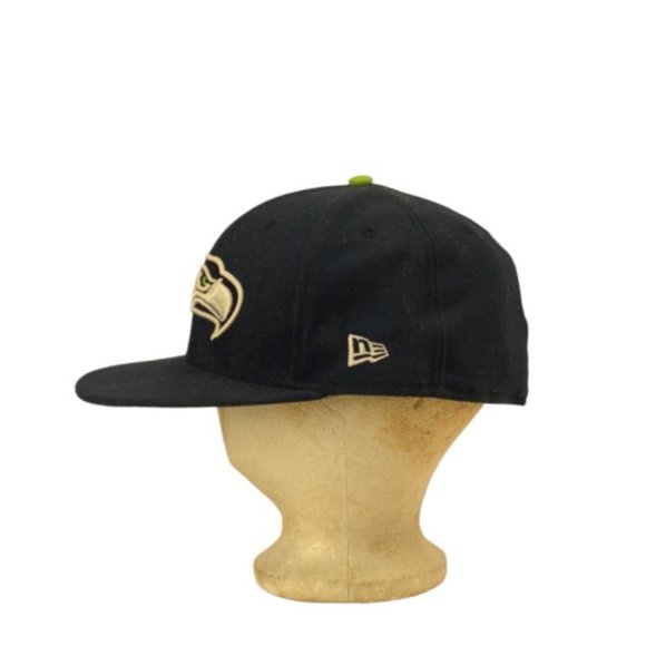 Men's New Era '59Fifty' Fitted (7 5/8) NFL Seattle Seahawks Cap - Picture 5 of 6
